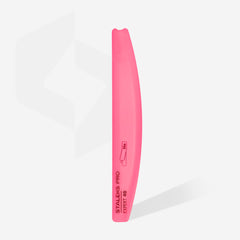 Šikmý plastový pilník na nehty, půlměsíc (základna) EXPERT 40