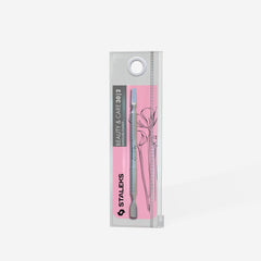 Empurrador de manicura BEAUTY & CARE 30 TYPE 2 (empurrador estreito arredondado e lâmina reta)