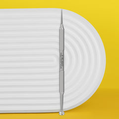 Kosmetoloogiline kahepoolne tööriist EXPERT 20 TYPE 4 (Uno lusikas ja Vidal nõel sirge)