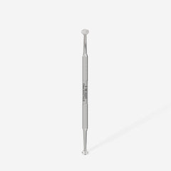 Kosmetoloogiline kahepoolne lusikas EXPERT 20 TYP 2 (Uno ja ümmargune 19 auguga)