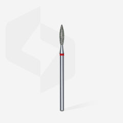 Dimanta naglu urbjmašīna flame red EXPERT galvas diametrs 2,3 mm / darba daļa 10 mm