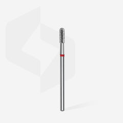 Dimanta naglu urbis ar noapaļotu cilindru sarkans EXPERT galvas diametrs 2,3 mm / darba daļa 6,5 mm