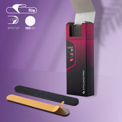 Refill pads for straight nail file extra soft based Staleks Pro Expert 21, 100 grit