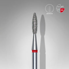 Dimanta naglu urbis flame red EXPERT galvas diametrs 2,1 mm / darba daļa 8 mm