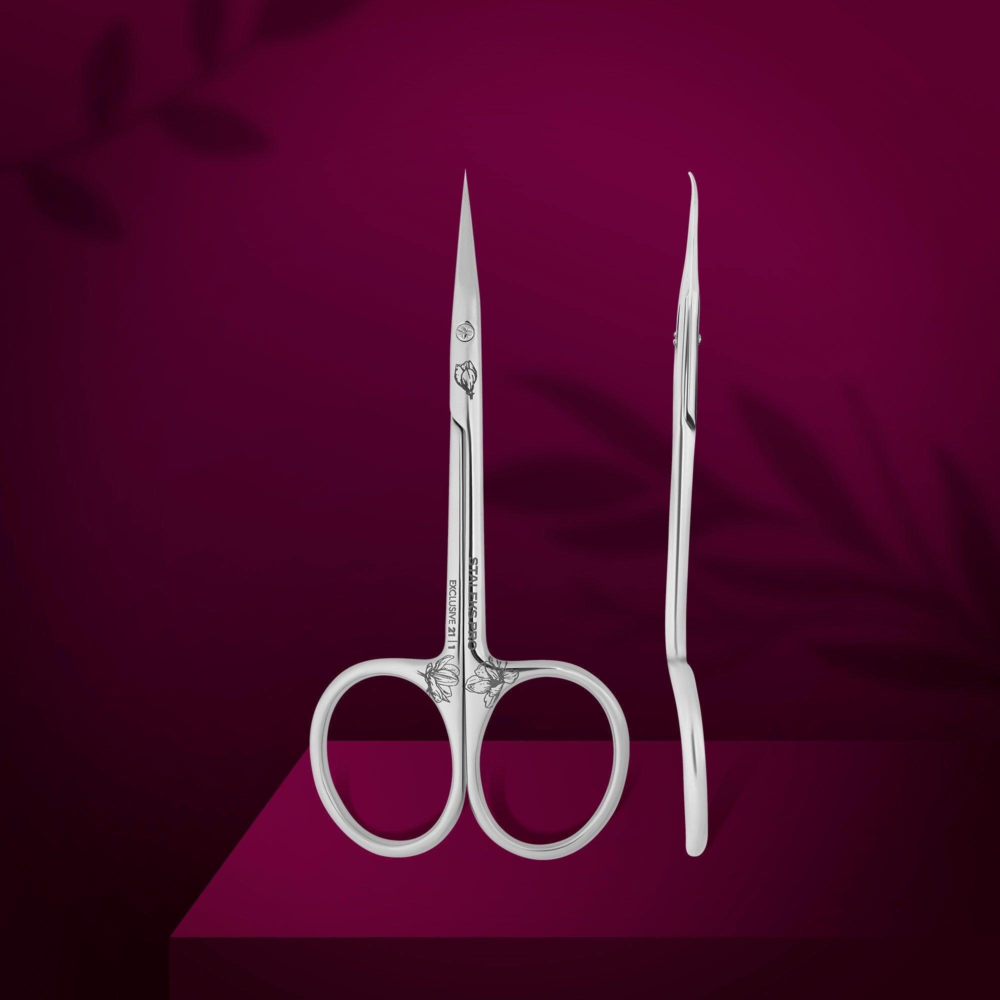 フォーカススリム for Salon STALEKS EXCLUSIVE 21 TYPE 1 Professional cuticle scissors with hook