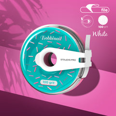 Λευκή λειαντική ταινία EXPERT 240 κόκκων μιας χρήσης σε πλαστική θήκη