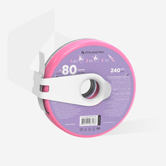 Λευκή λειαντική ταινία EXPERT 240 κόκκων μιας χρήσης σε πλαστική θήκη