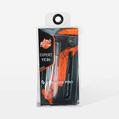 Antakių pincetas violetinės spalvos EXPERT 11 TYPAS 3v (platus nuožulnus)