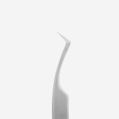 Professional eyelash tweezers EXPERT 41 TYPE 2 (L-shaped, 40')