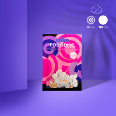 White refill pads for pedicure disc PODODISC STALEKS PRO XS (50 pc)