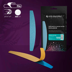 Vienkartinės pilaitės pusmėnuliui EXCLUSIVE 42 240 grūdėtumo (50 vnt.)