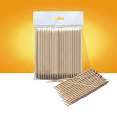 Orange stick STALEKS PRO for manicure, wooden 150 mm