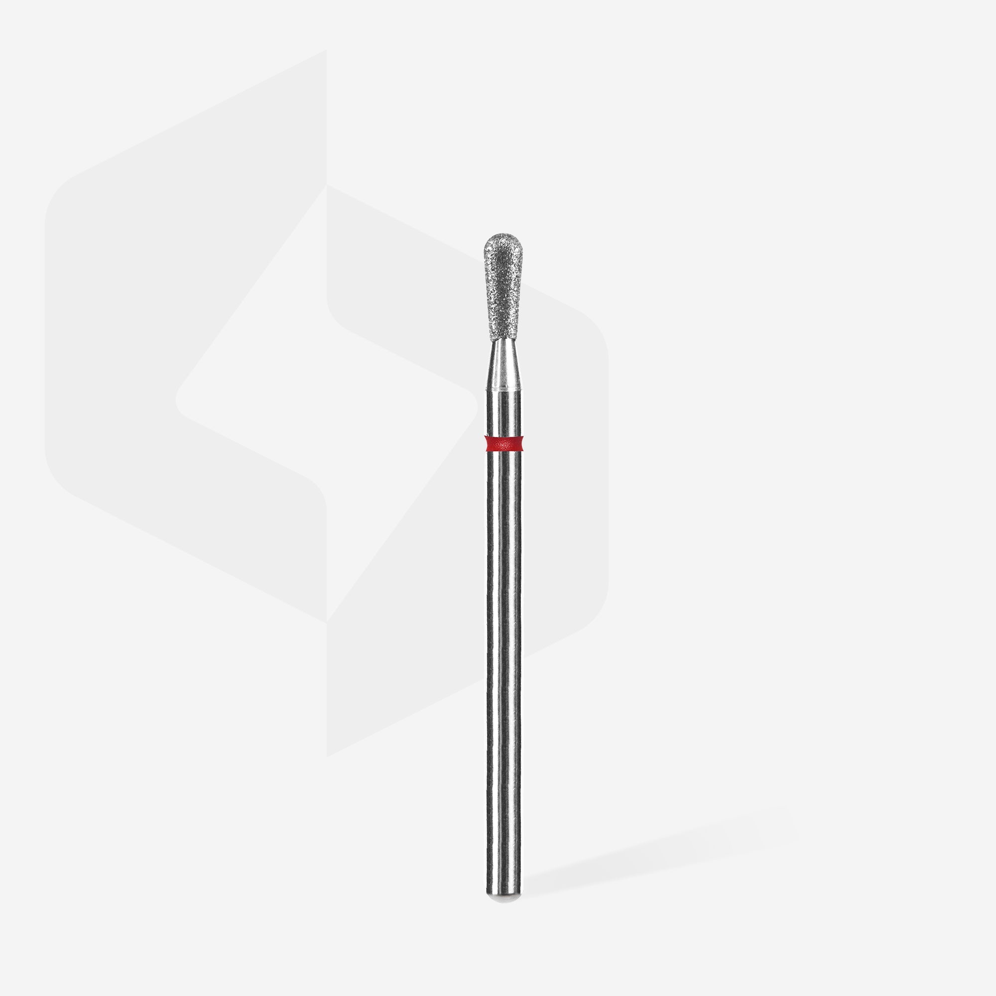 STALEKS EXPERT Freza diamantată «chibrit» roșie, diametru 2,3 mm, partea de lucru 5 mm