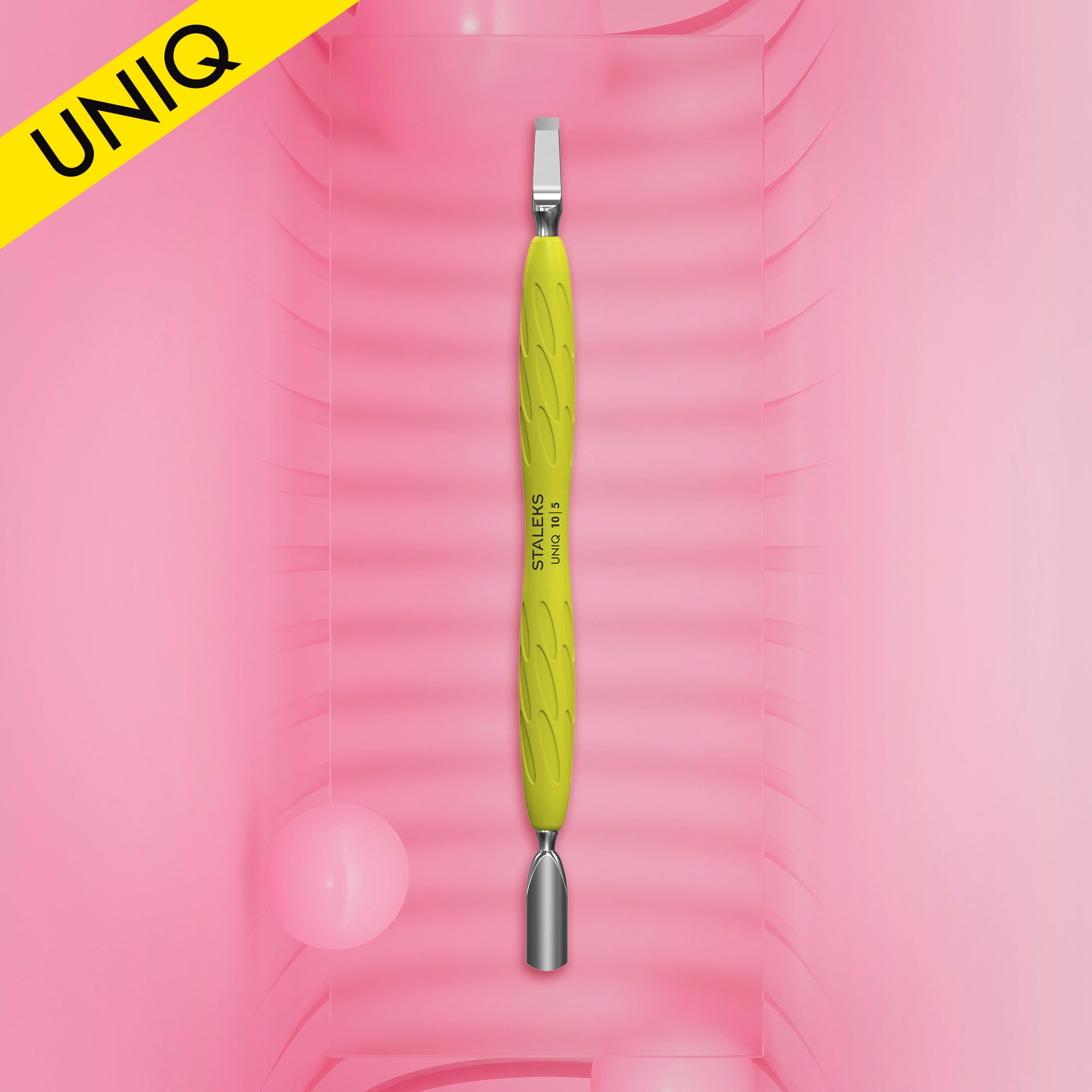 STALEKS UNIQ 10 TYPE 5 Gummy Pusher okrągły wąski i ostrze proste