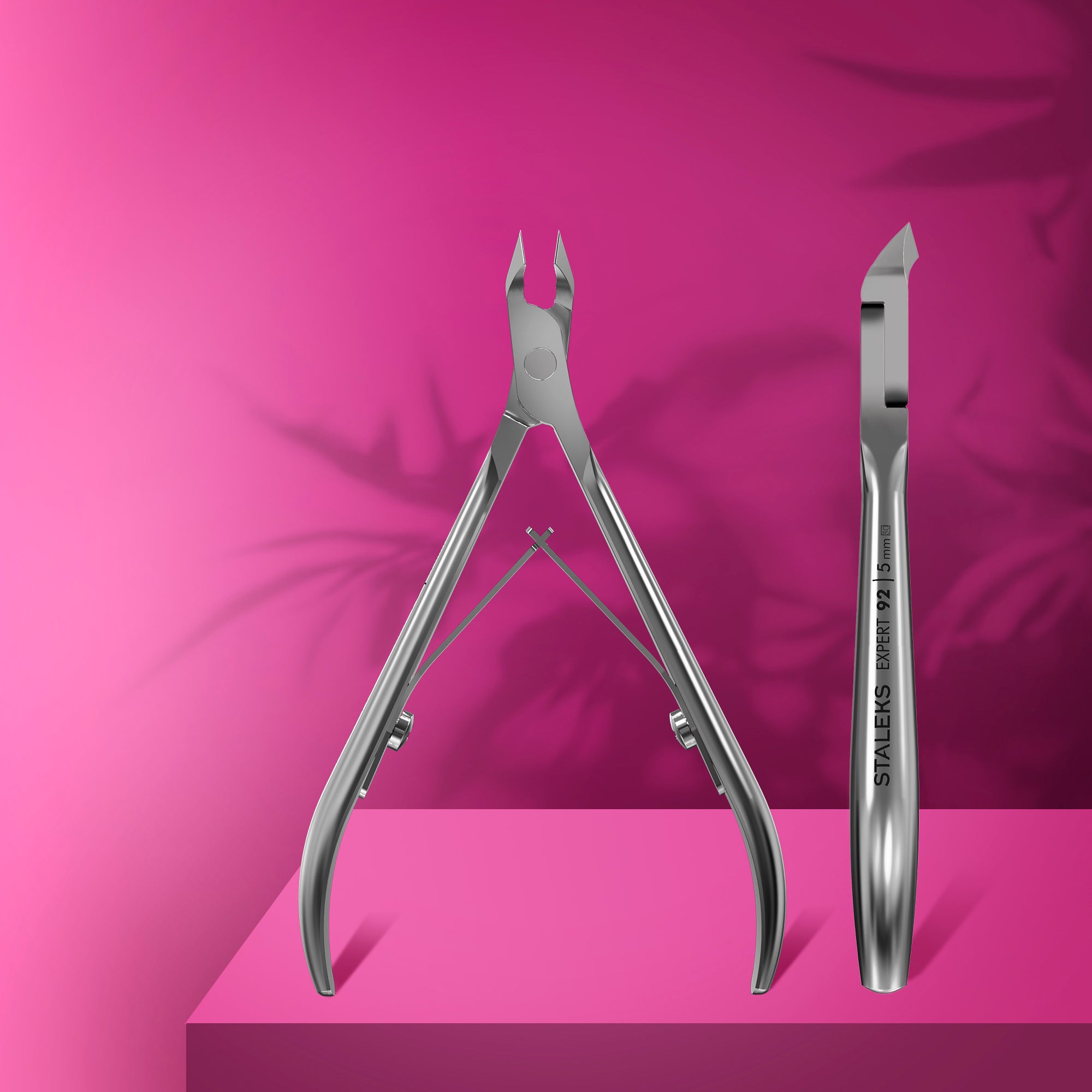 STALEKS EXPERT 92 Professionelle Nagelhautzange, 5 mm