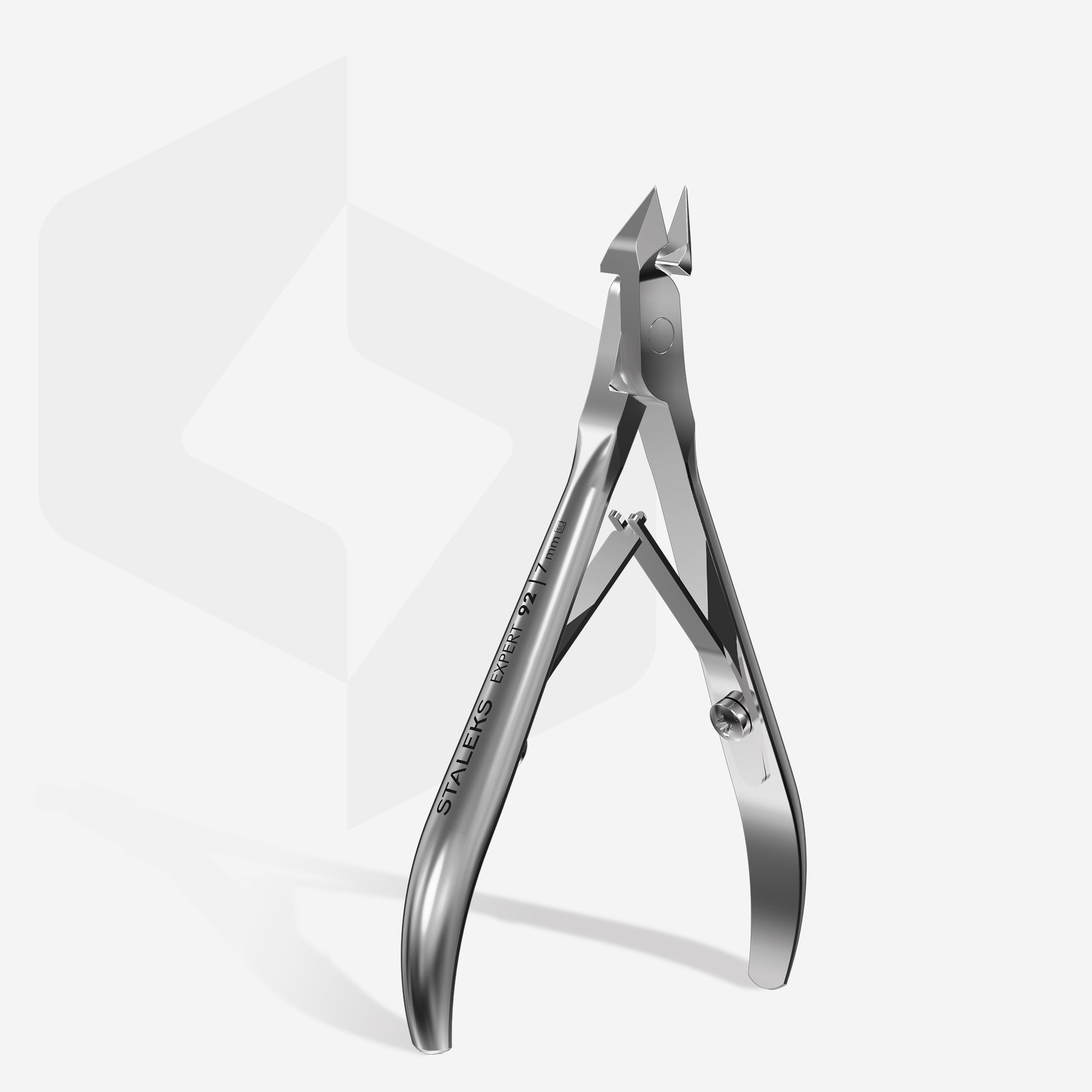STALEKS EXPERT 92 Professionelle Nagelhautzange, 7 mm