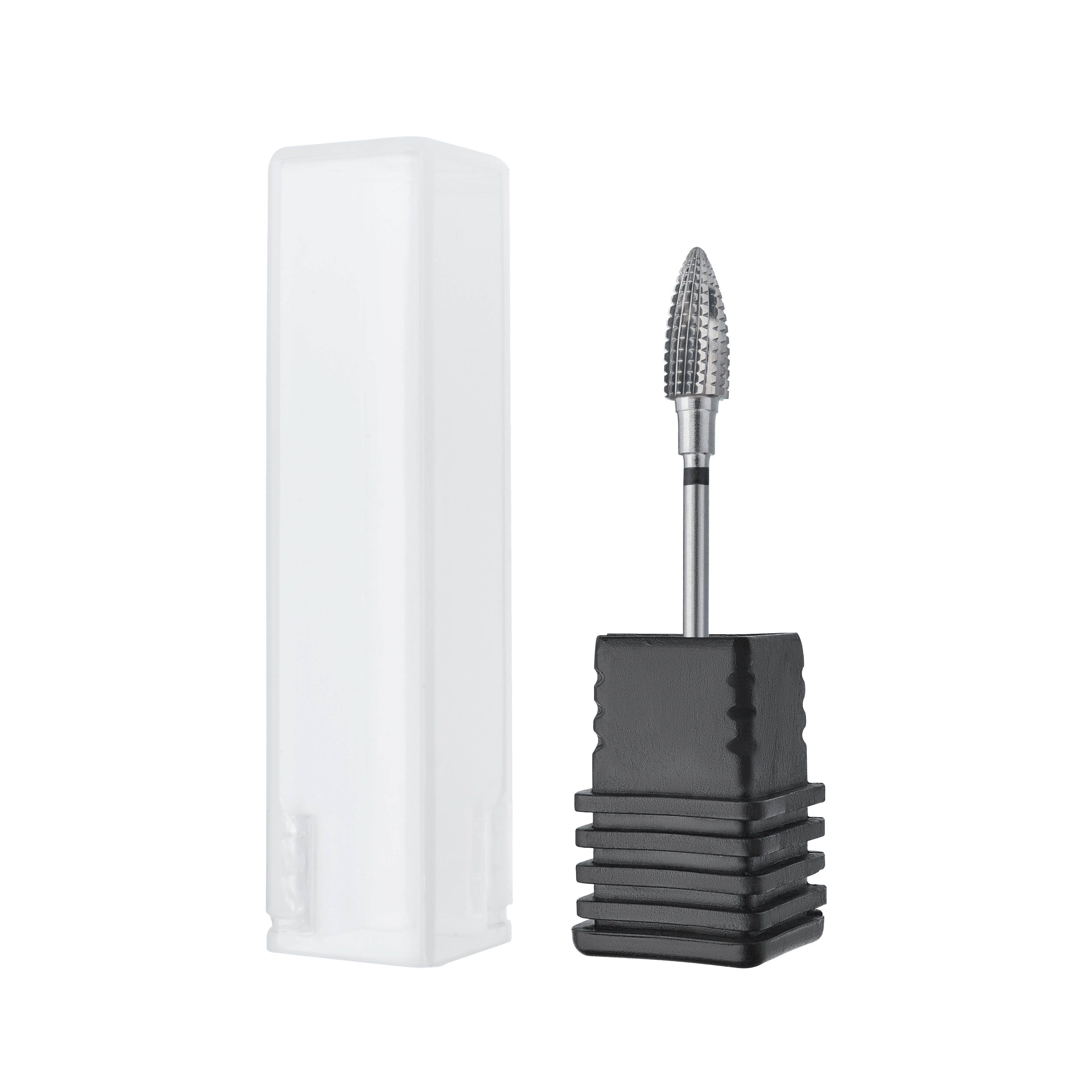 STALEKS EXPERT Freza din carbură «con» neagră hard, diametru 6 mm, partea activă 14 mm