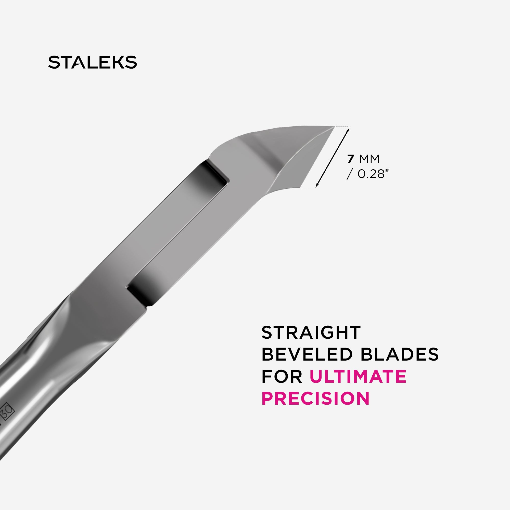 STALEKS EXPERT 92 Mini Professional cuticle nippers, 7 mm
