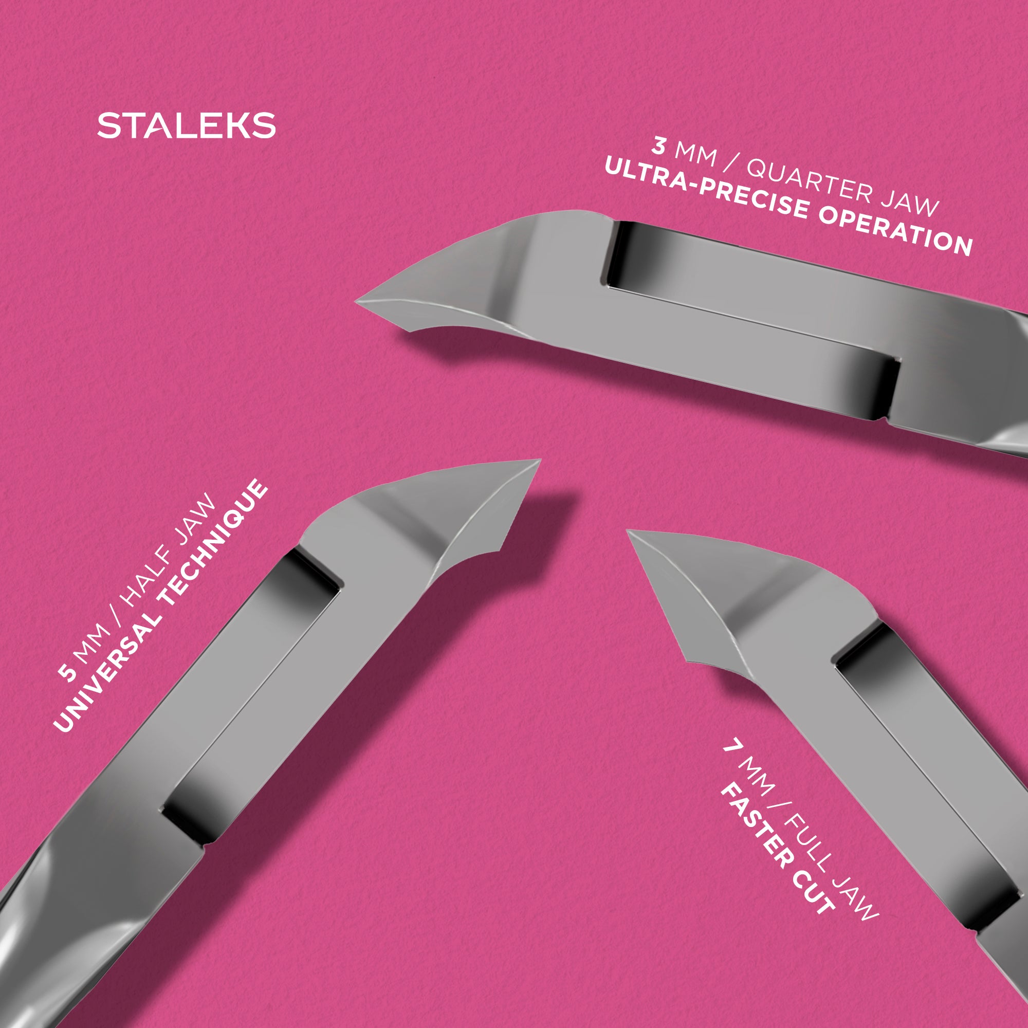 STALEKS EXPERT 92 Mini Professional cuticle nippers, 7 mm