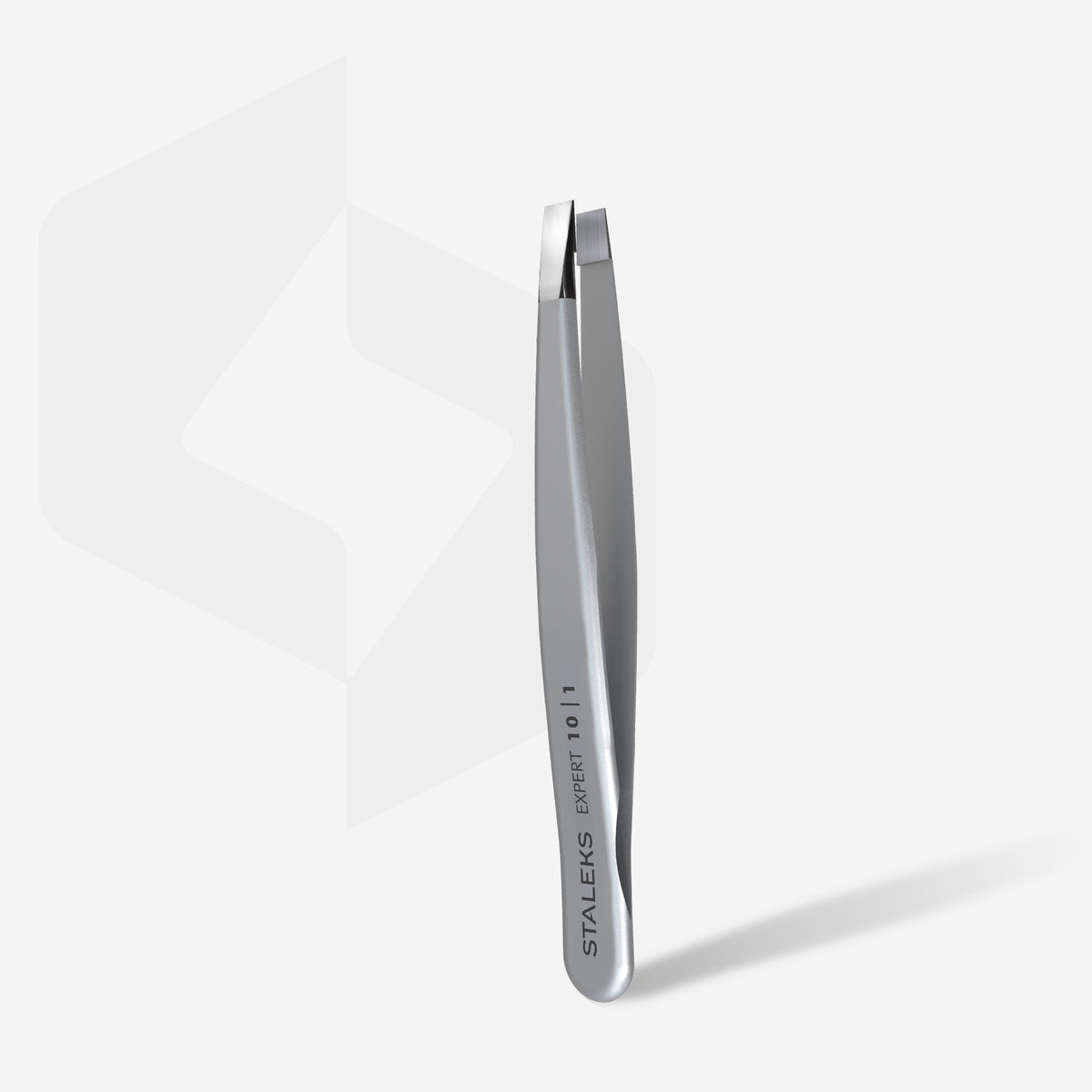 STALEKS EXPERT 10 TYPE 1 Pensetă profesională pentru sprâncene, lată și dreaptă