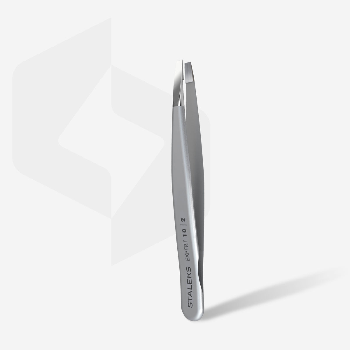 STALEKS EXPERT 10 TYPE 2 Dar düz profesyonel kaş cımbızı