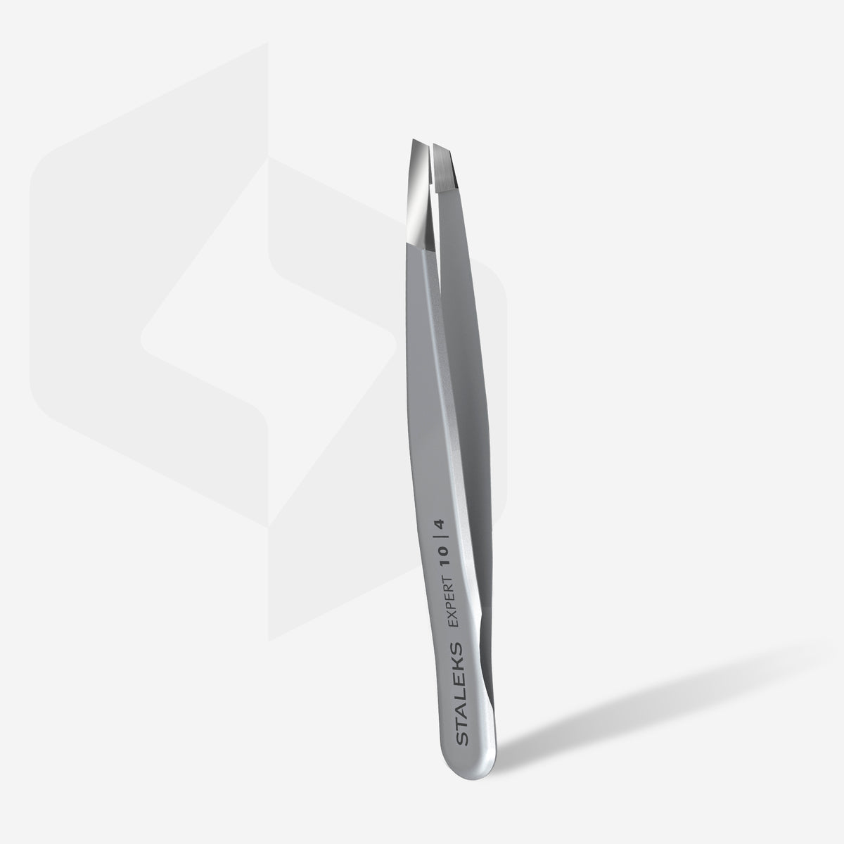 STALEKS EXPERT 10 TYPE 4 Dar, eğimli profesyonel kaş cımbızı