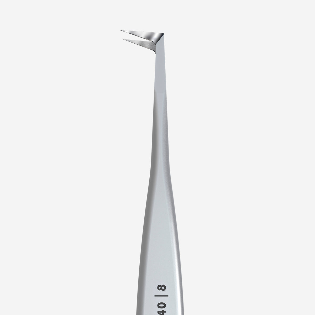 STALEKS EXPERT 40 TYPE 8 Profesyonel kirpik uzatma cımbızı, L şekilli, 85°