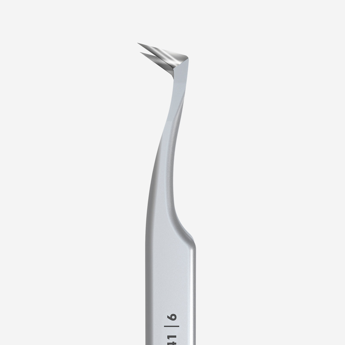 STALEKS EXPERT 41 TYPE 6 Profesyonel kirpik uzatma cımbızı, L şekilli, 75°