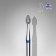 STALEKS EXPERT Fresa diamantata Gemma acuta blu, diametro 2,5 mm, parte lavorativa 4,5 mm
