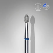 STALEKS EXPERT Elmas freze sivri tomurcuk mavi, çap 2,5 mm, çalışma kısmı 4,5 mm