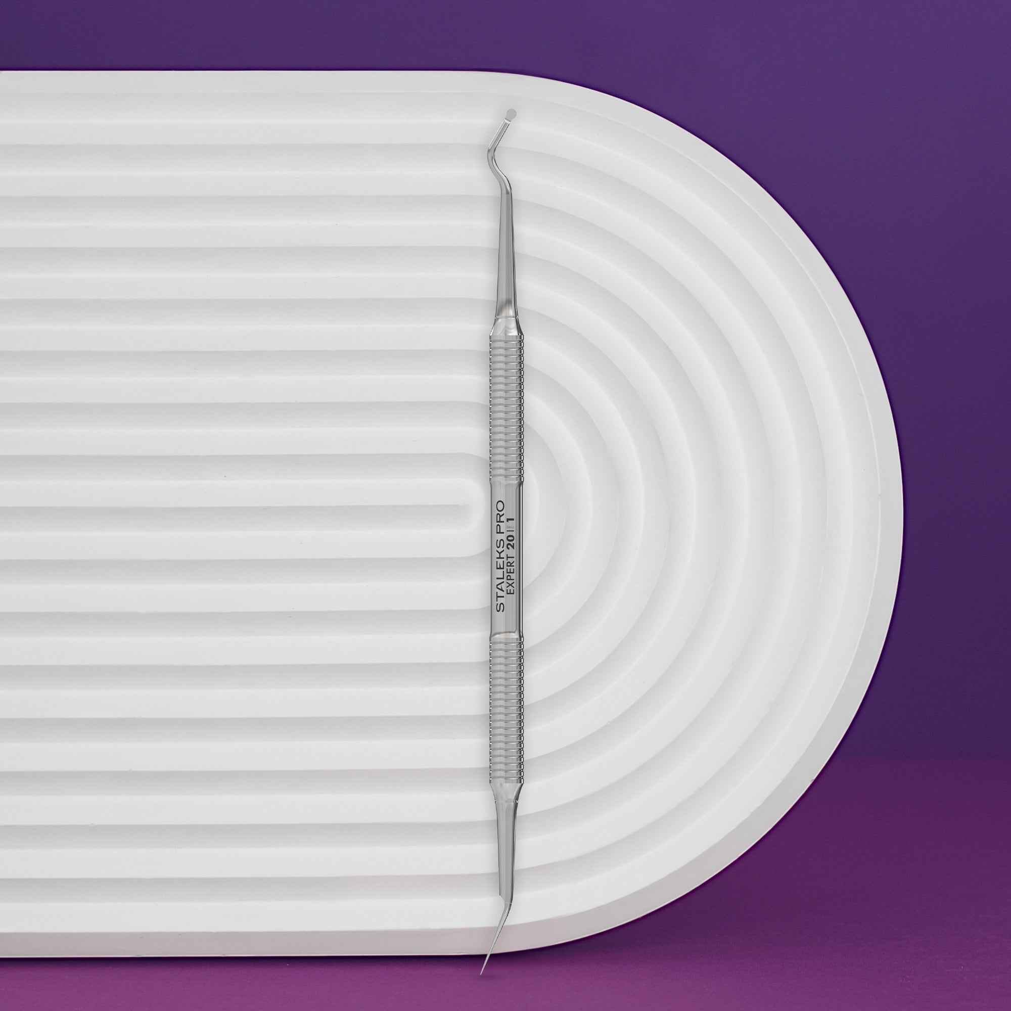 Spatola per pedicure (curette "emisfero" + lancia) EXPERT 20 TYPE 1