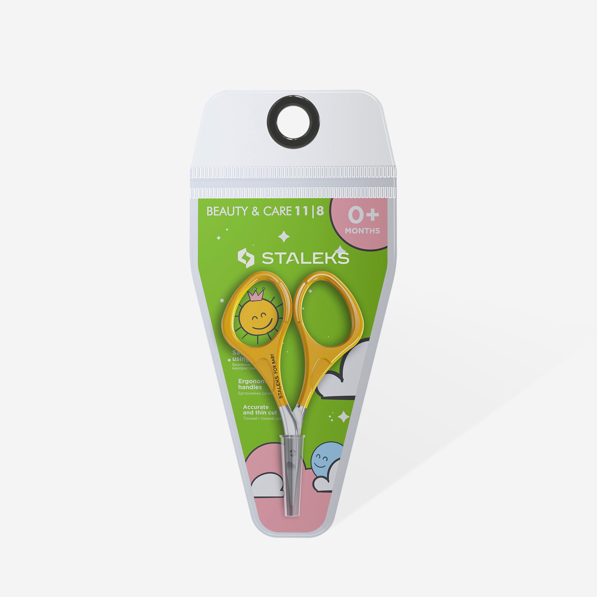 STALEKS BEAUTY & CARE 11 TYPE 8 Nail scissors for baby 0+