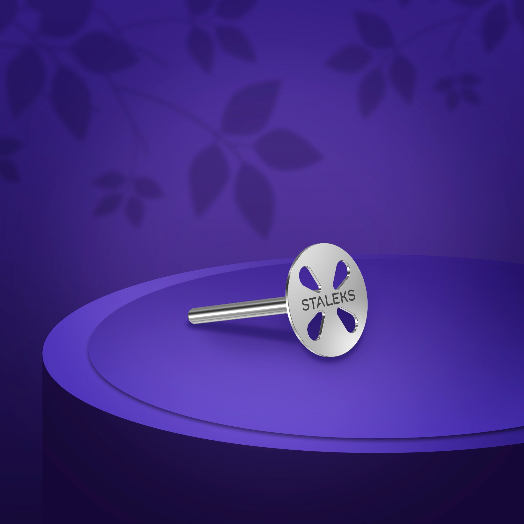 STALEKS EXPERT PODODISC S Pedikürescheibe mit Wechselfeilen, 180 Grit 15 mm (5 Stück)