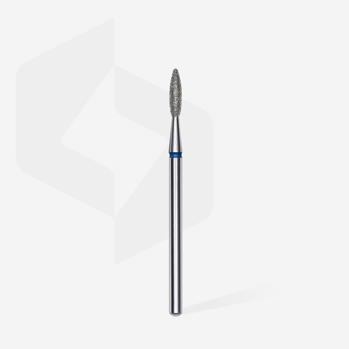 STALEKS EXPERT Dimanta frēze «Liesma» zila, diametrs 2,1 mm, darba daļa 8 mm