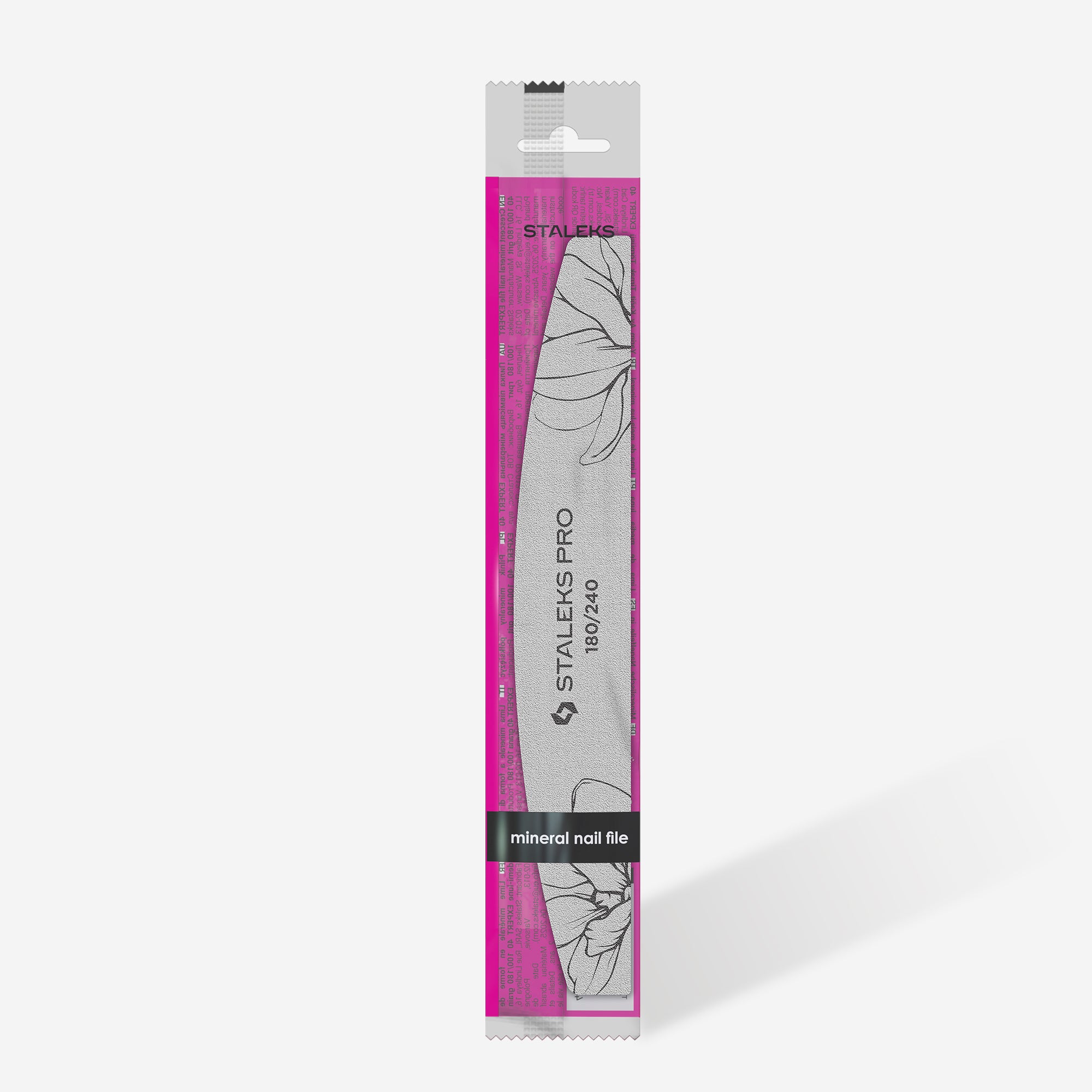 Crescent mineral nail file EXPERT 40 180/240 grit (1 pc)