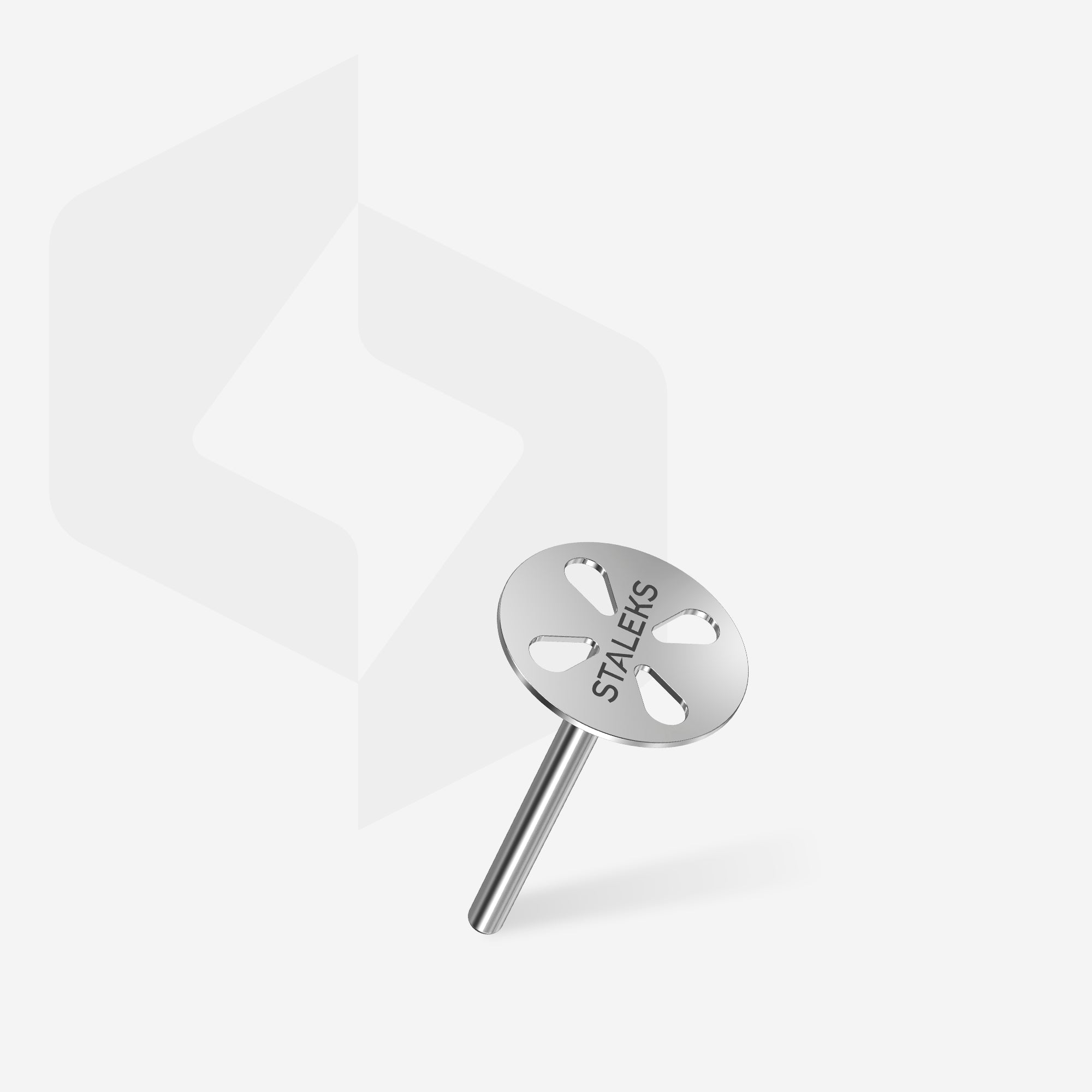 STALEKS EXPERT PODODISC S Pedikürescheibe mit Wechselfeilen, 180 Grit 15 mm (5 Stück)