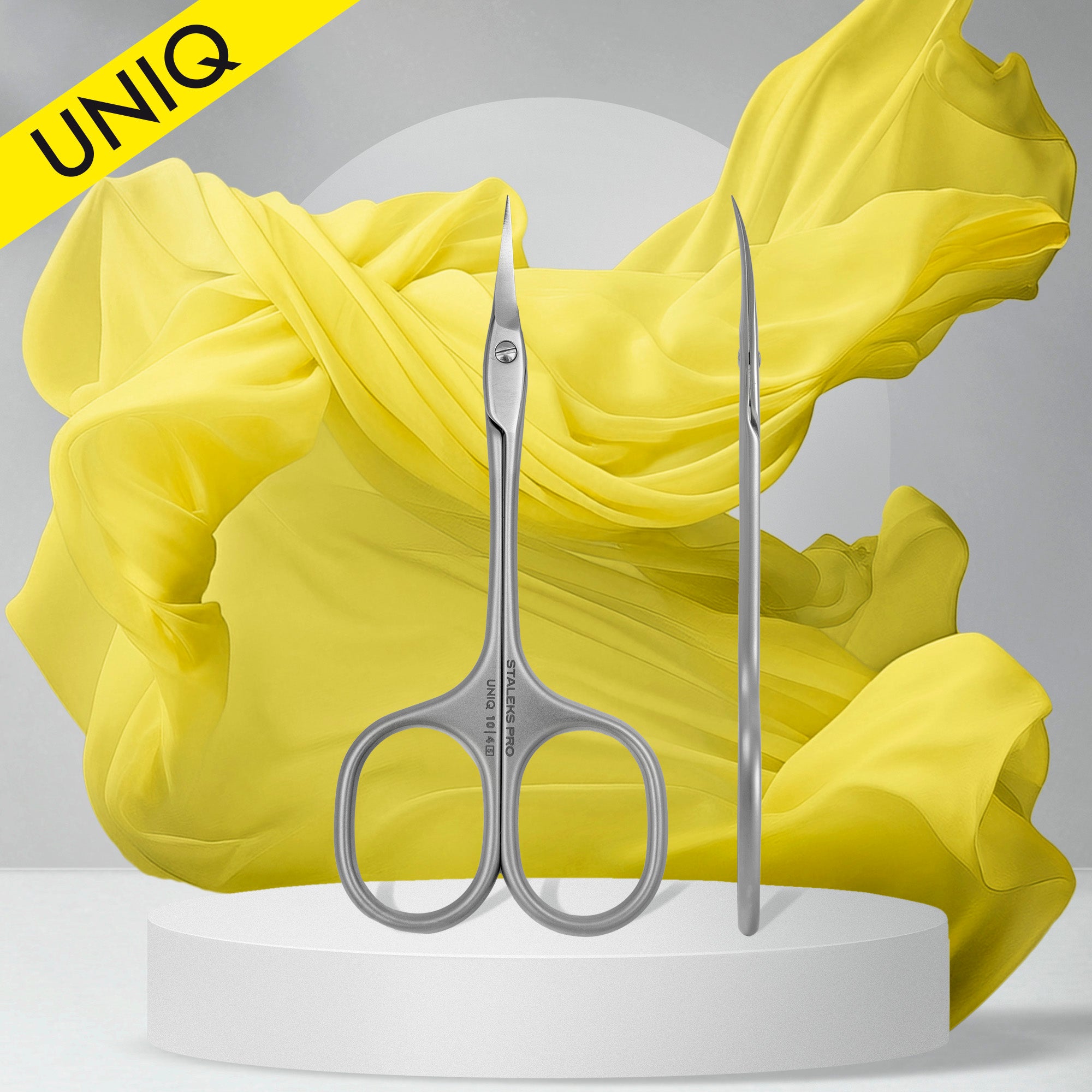 Professional cuticle scissors "Ballerina" UNIQ 10 TYPE 4
