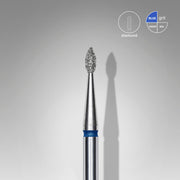STALEKS EXPERT Elmas freze "damla" mavi, çap 1,6 mm, çalışma kısmı 4 mm