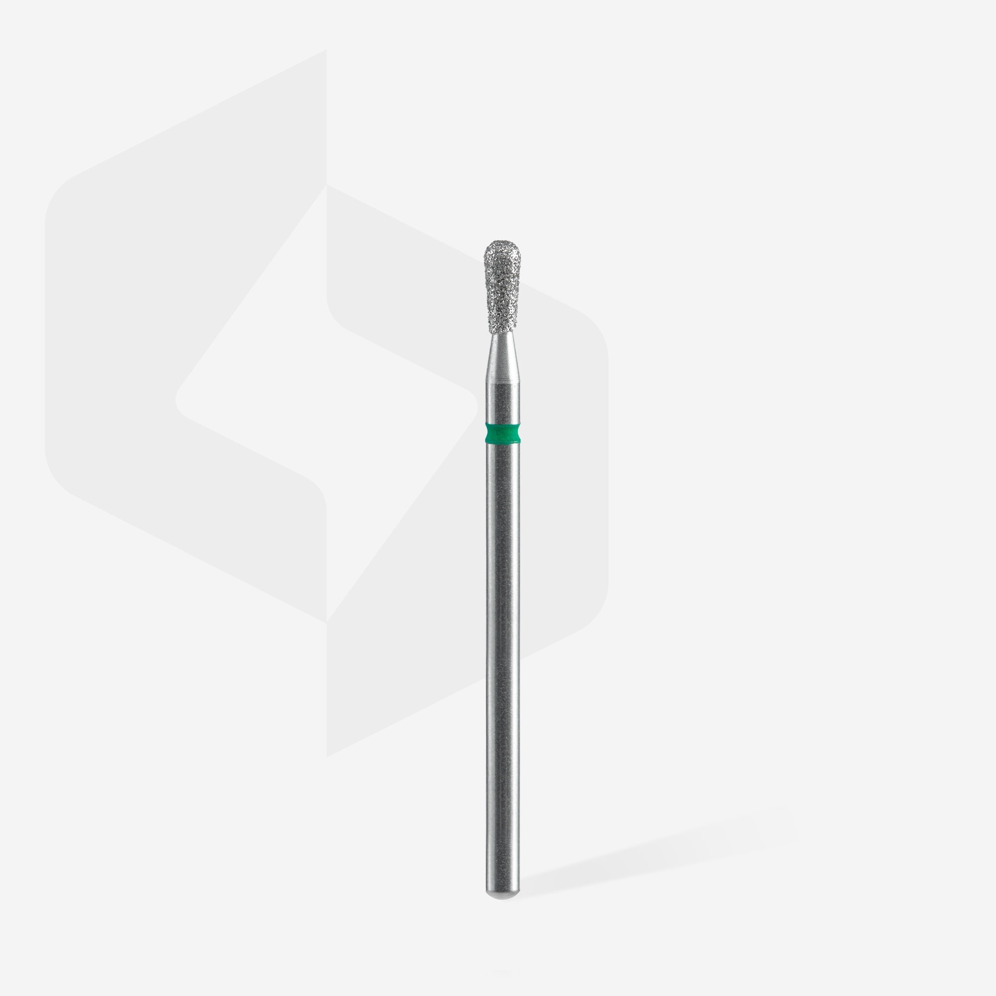 STALEKS EXPERT Diamantová fréza «Zápalka» zelená, průměr 2,3 mm, pracovní část 5 mm