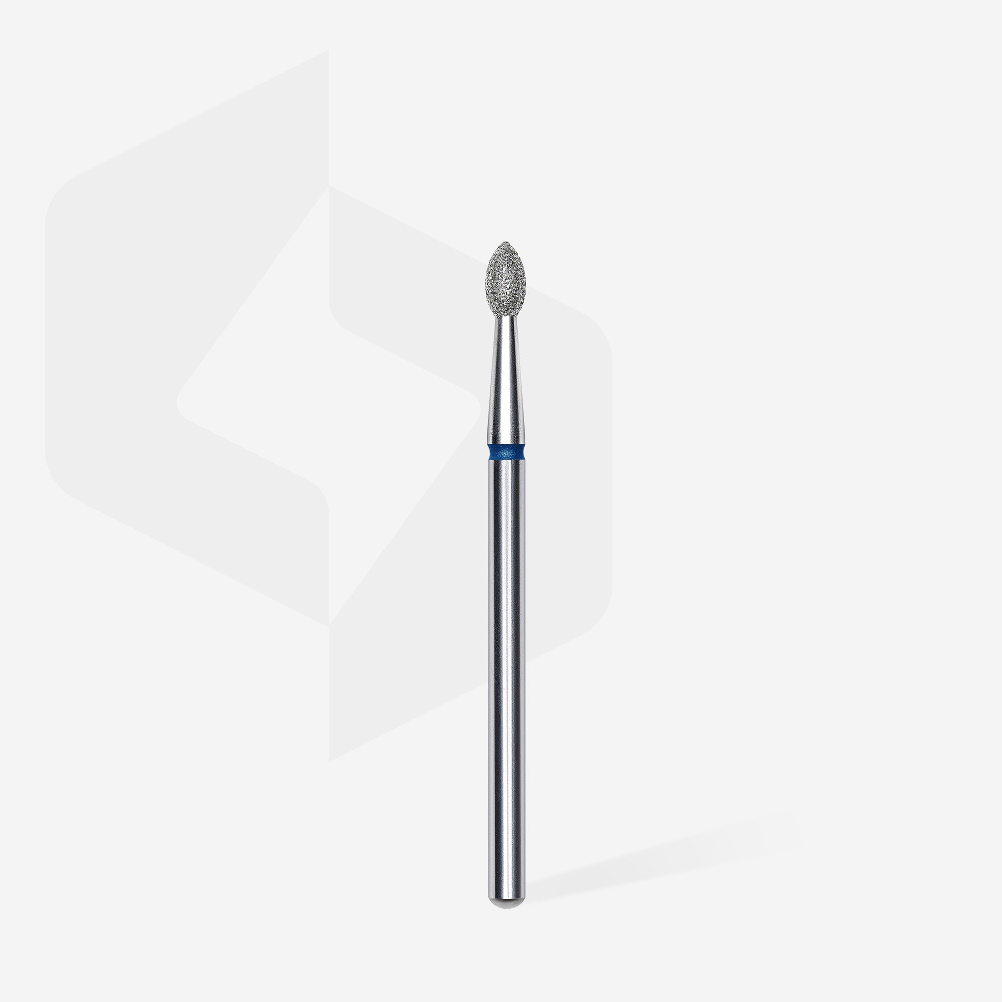 STALEKS EXPERT Diamantová fréza "Ostrý púčik" modrá, průměr 2,5 mm, pracovní část 4,5 mm