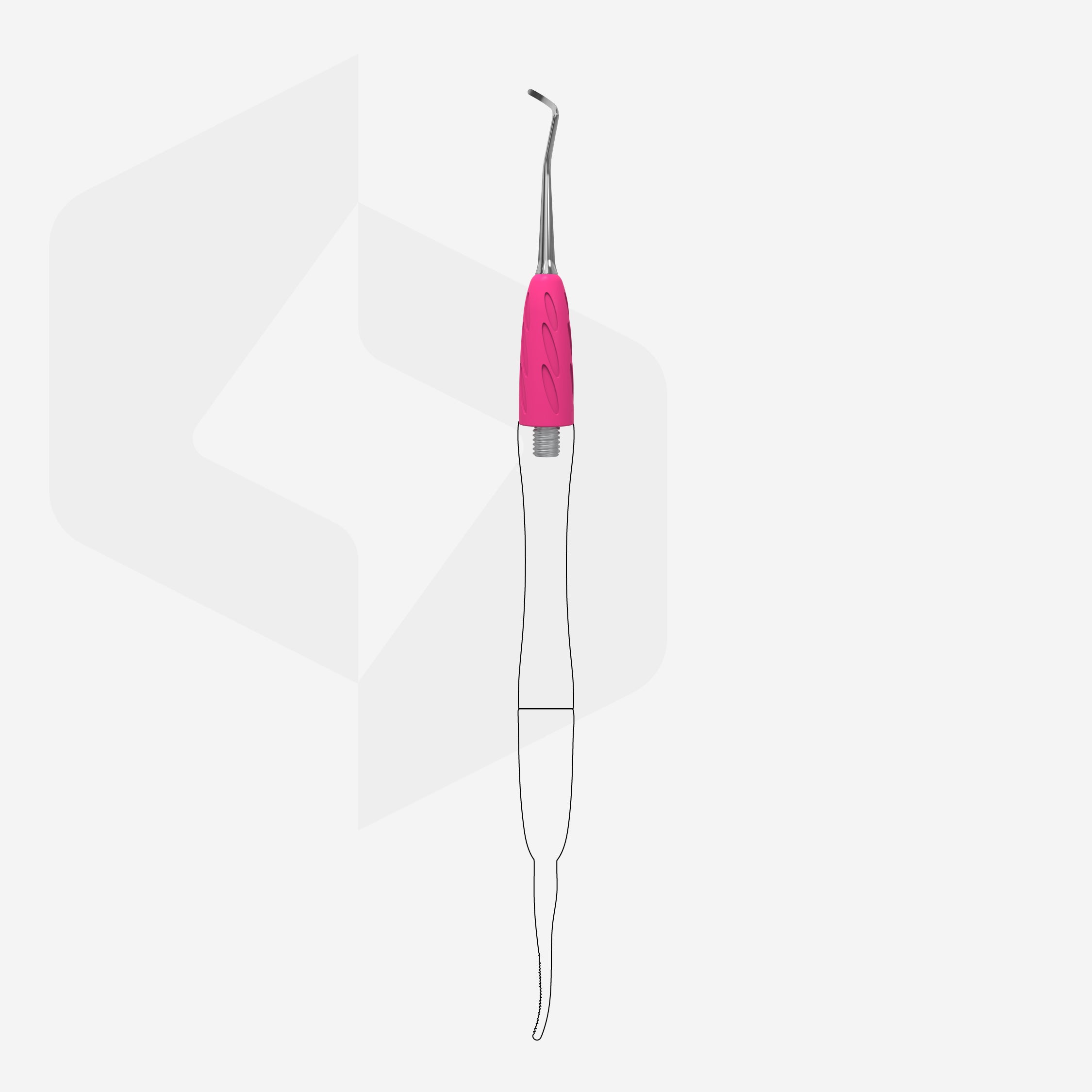 STALEKS UNIQ 32 Combo Working part of the pusher (curette, bend to the right)