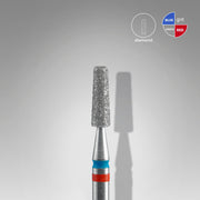 STALEKS EXPERT Elmas DUO koni freze, kırmızı-mavi, çap 2,5 mm, çalışma kısmı 8 mm
