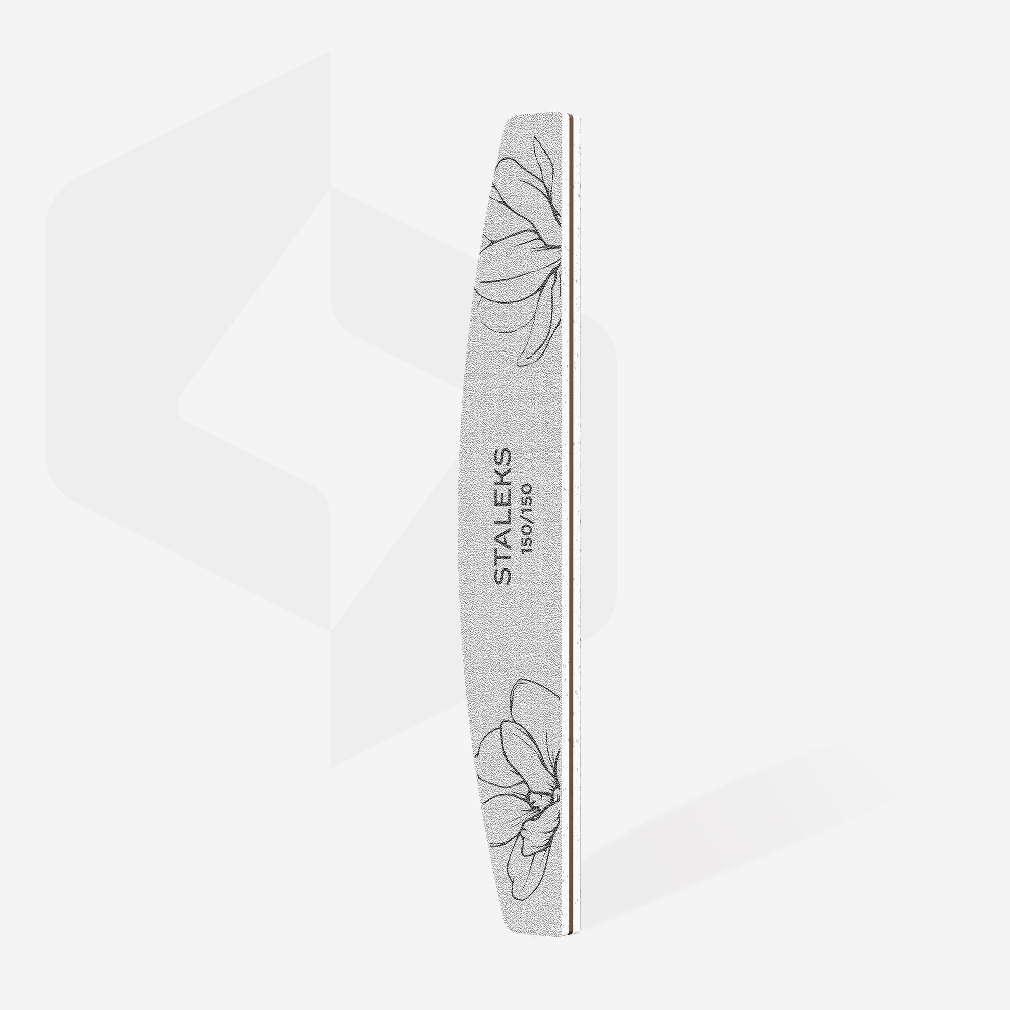 STALEKS EXPERT 40 Crescent mineral nail file, 150/150 grit (1 pc)