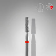 STALEKS EXPERT Fresa diamantata «cono troncato» rossa, diametro 2,5 mm, parte lavorativa 8 mm