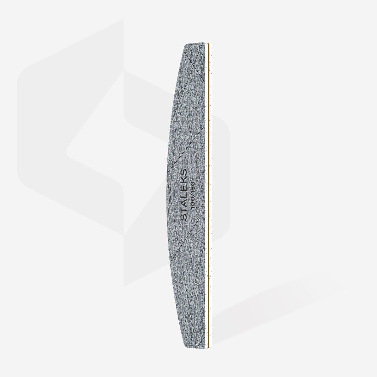 STALEKS SMART 40 Mineral nail file crescent 100/150 grit (25 pcs)