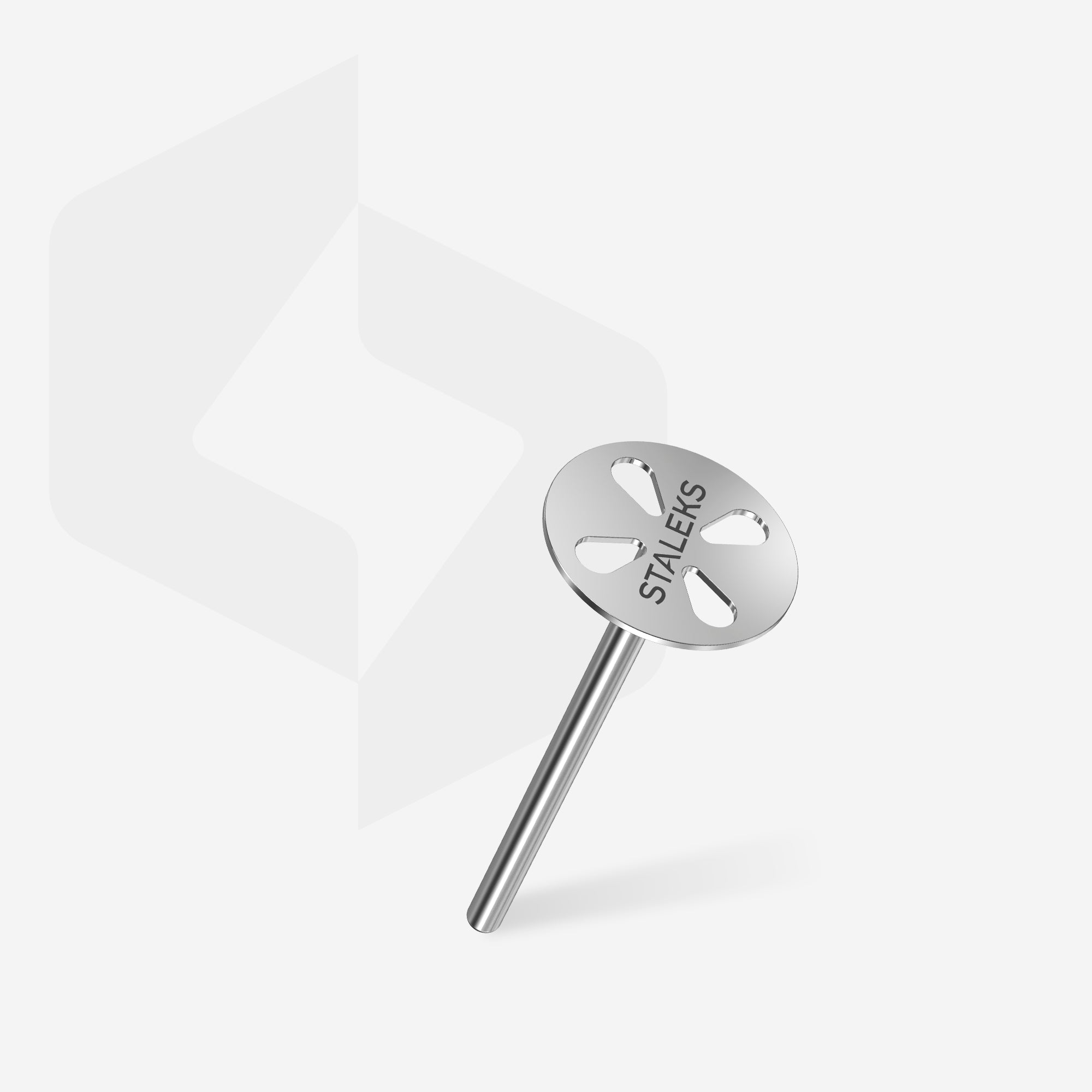 STALEKS EXPERT PODODISC S Disque de pédicure allongé avec limes de rechange, grain 180, 15 mm (5 pièces)