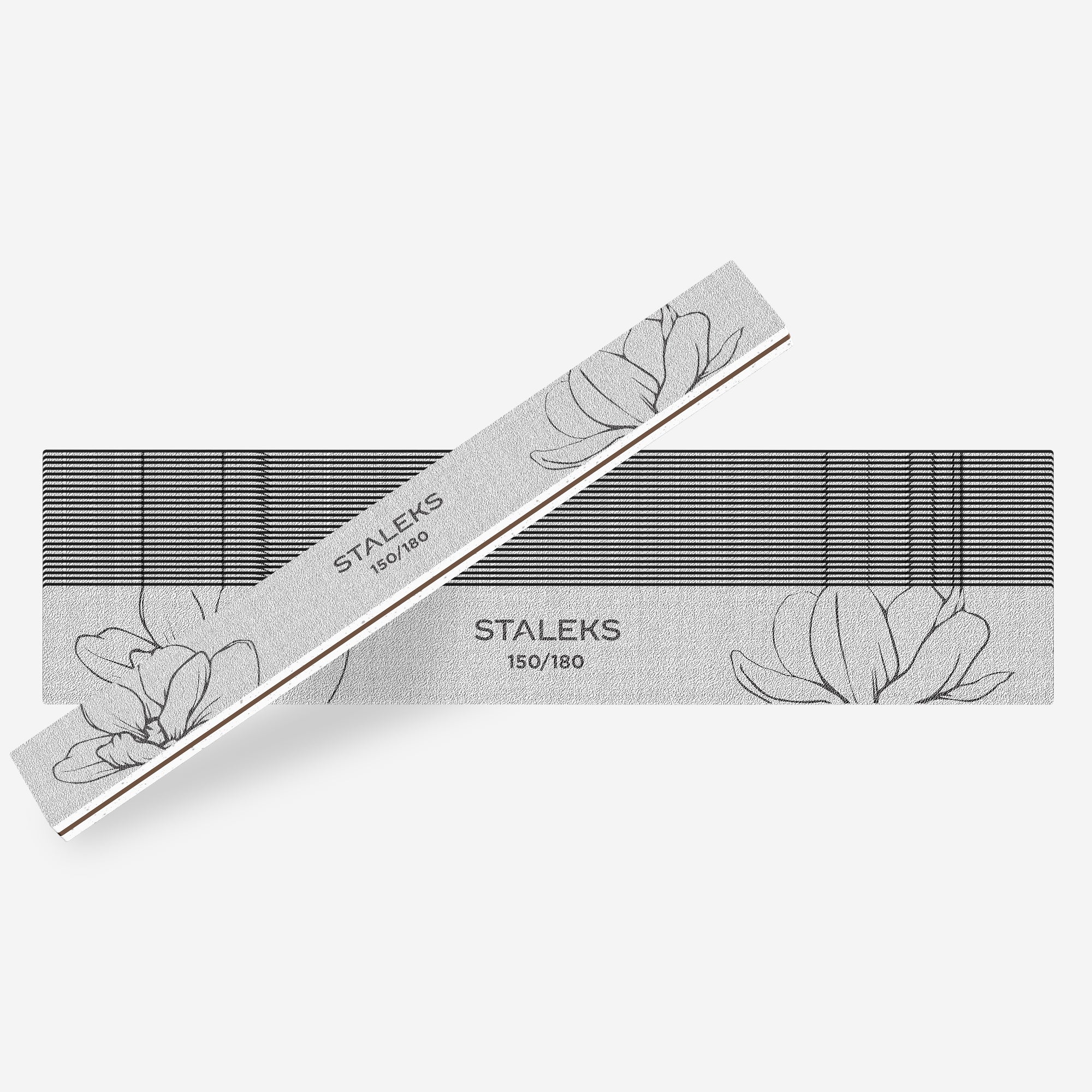 STALEKS EXPERT 20 Straight mineral nail file, 150/180 grit (25 pc)