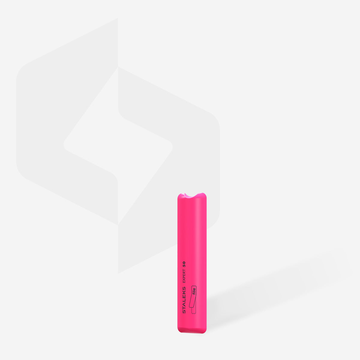STALEKS EXPERT 50 Base para limas plástica biselada corta (76 mm)