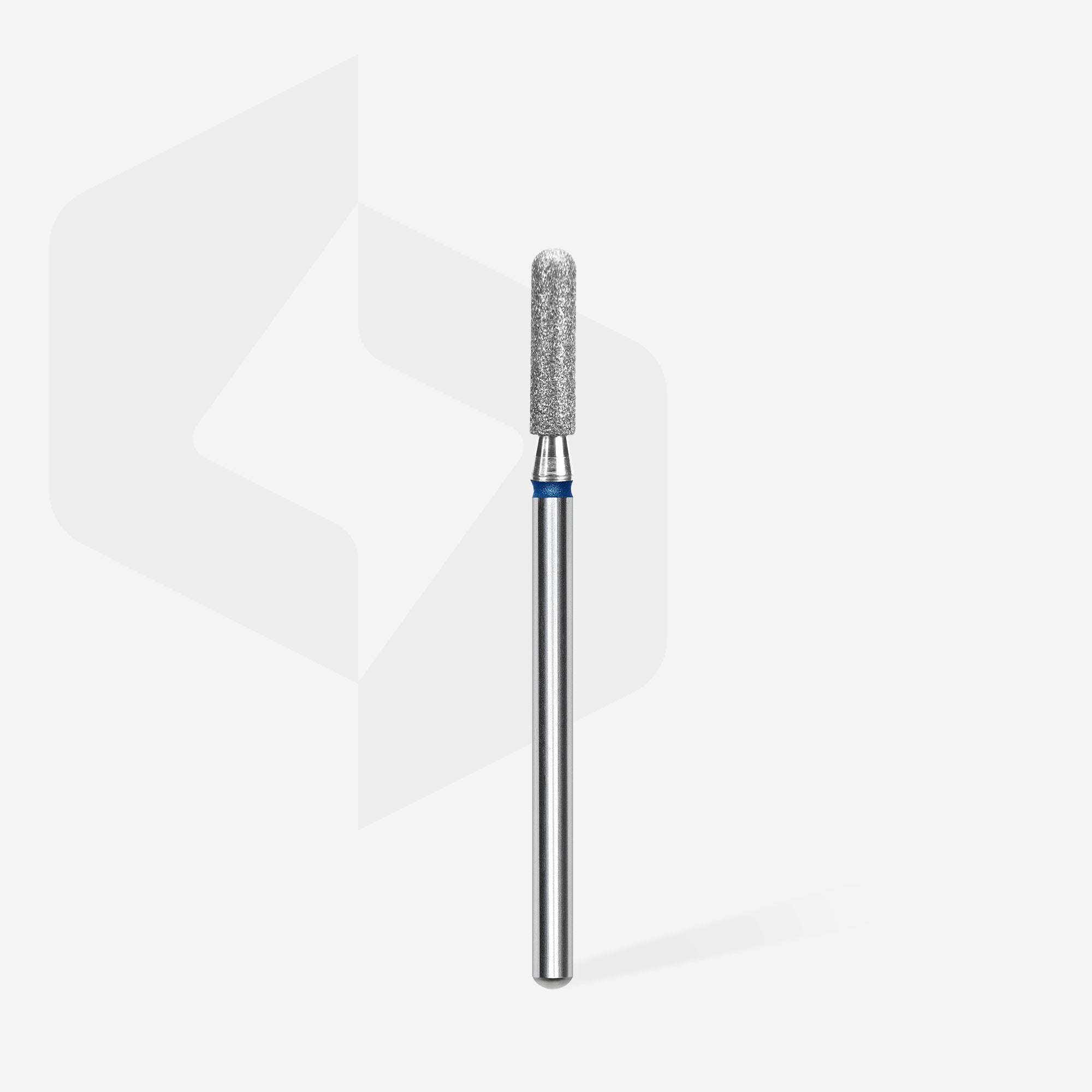 STALEKS EXPERT Elmas freze, yuvarlak silindir, mavi, çap 2,5 mm, çalışma kısmı 10 mm