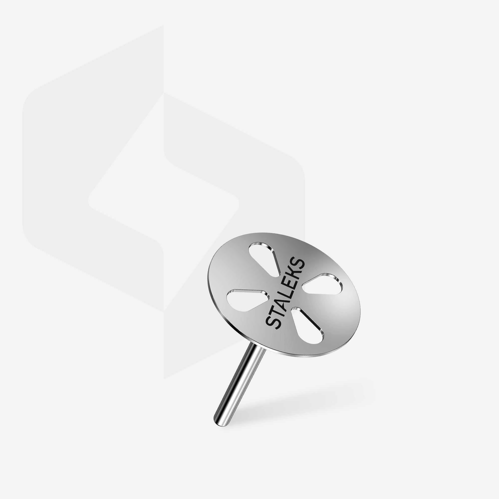 STALEKS EXPERT PODODISC M Pedikürescheibe mit Wechselfeilen, 180 Grit 20 mm (5 Stück)